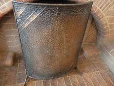 Vintage Copper Fire Screen