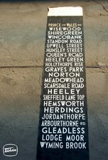 Original Bus Destination Blind