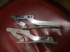 Jaguar Mk2 Daimler V8-250 rear seat armrest hinges pair