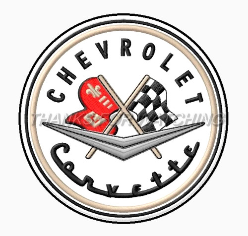 Chevrolet corvette patch - corvette,