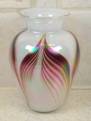 Signed glass eye - glass, studio