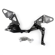 Black Rear Sets Footpegs