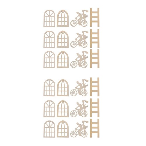 Wooden mini window frames - wooden,