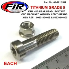 TITANIUM Rear Brake Pedal