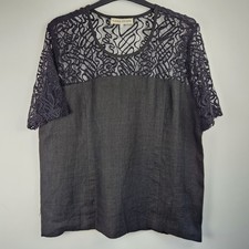 Claudia Stevens black top size