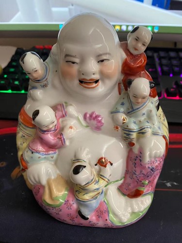 Chinese porcelain laughing - porcelain,