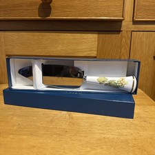 Vintage Royal Worcester Vine Harvest Stainless & Porcelain Cake Slice Pie Server