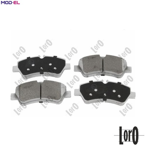 Brake pad set - set, disc