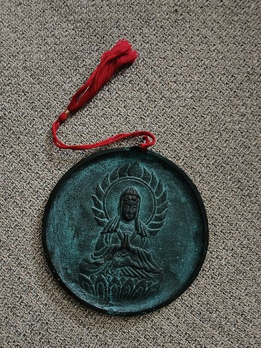 Chinese bronze zen mirror - chinese,