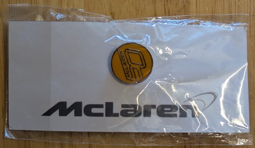 Mclaren years enamel - mclaren, pin