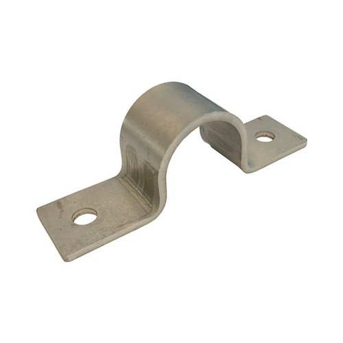 Pipe saddle clamp - saddle, guide