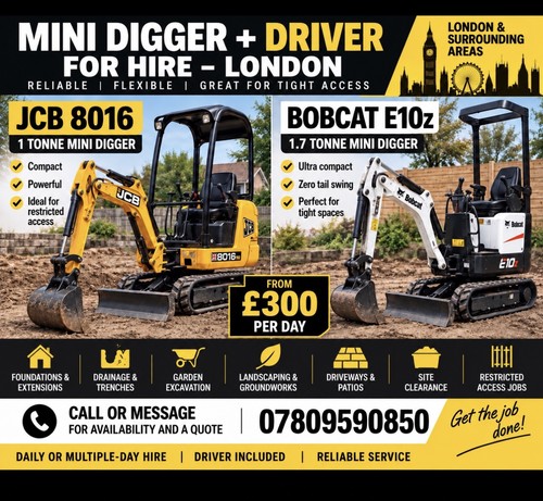 Diggers excavators ton and - diggers,