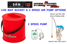 DAM: LIVE BAIT BUCKET & AIR
