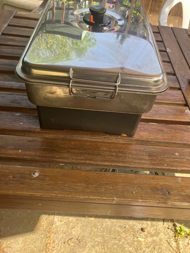 Portable smoker fish meat - smoker, fish/meat