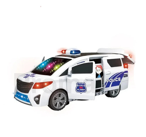 Police van toy - with, lights