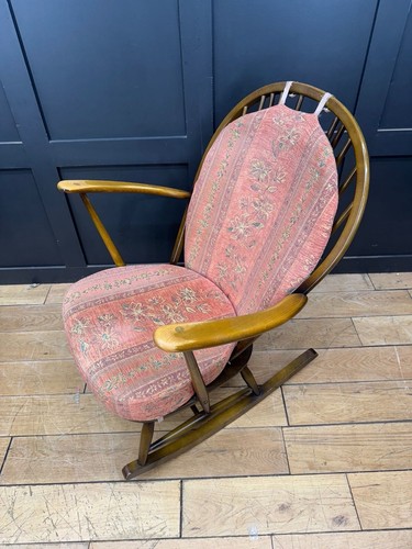 Ercol grandfather rocking - grandfather,