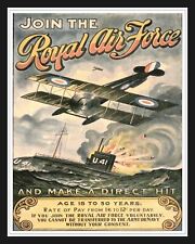 10" x 8" JOIN THE ROYAL AIR