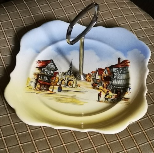 Vintage 1950s cake stand - vintage,