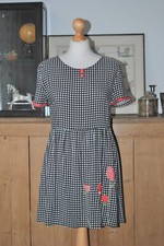 Upcycled Altered Boho Gingham