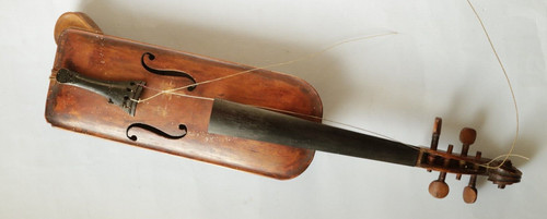 Interesting antique violin