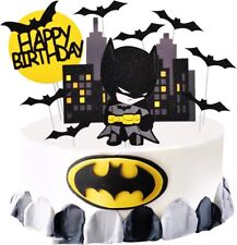 Batman Cake Decoration Happy Birthday Cake Toppers Batman Birthday Cake Decorati