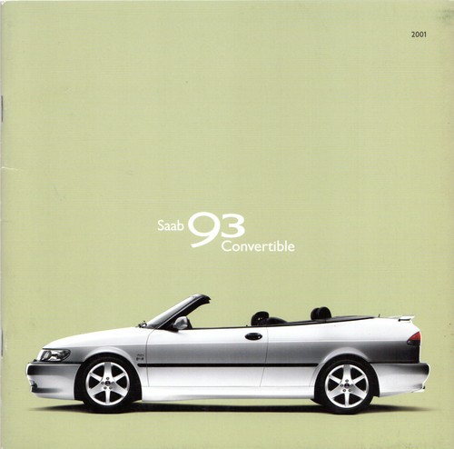 Saab convertible 2000 - 9-3, 2000-2001