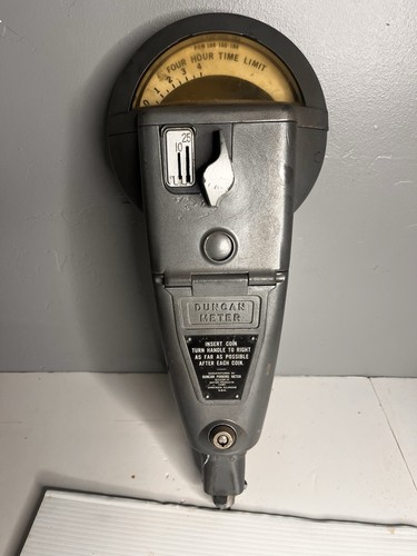 Vintage duncan parking meter - vintage,