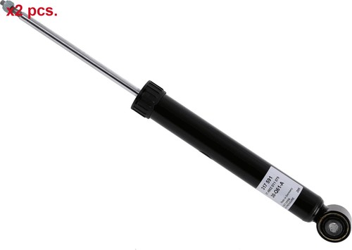 Pcs rear shock absorber - pcs, set