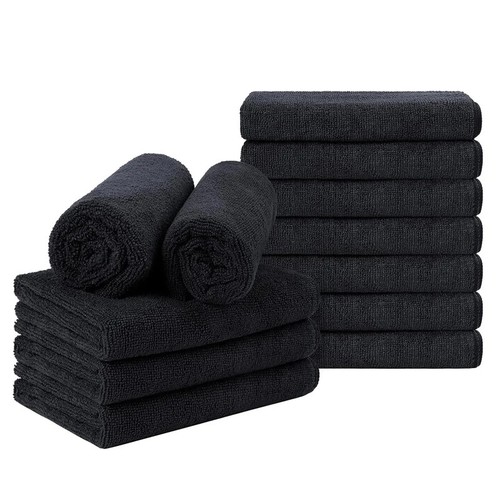 Pack black microfiber salon - pack,