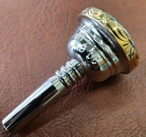 Trombone engraved mouthpiece - trombone,