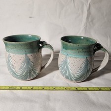 2 Winter Tree Ceramic Coffee