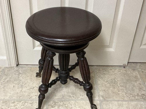 Antique vintage wooden piano - antique,