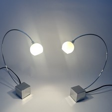 Pair of Arched Table Lamps / Side Lamps produced the Massive Lighting Company