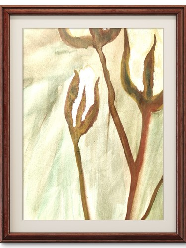 Abstract cotton boles - abstract,