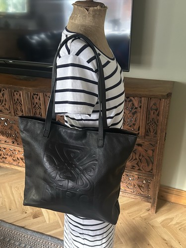 Biba black leather - black,
