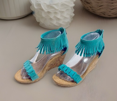 Minnetonka nikki cork wedge - minnetonka,
