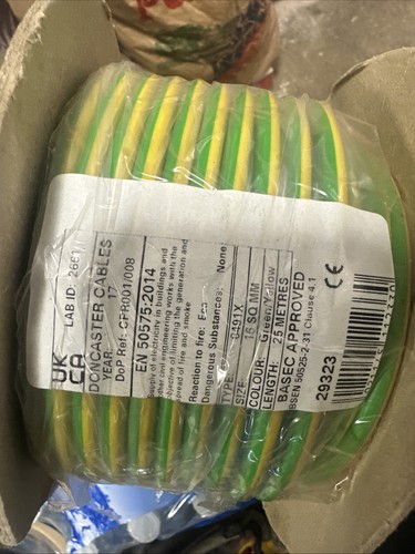 Meter 16mm earth cable - 25,