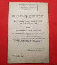 WW2 Home Guard Instruction