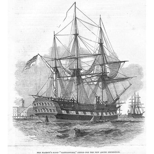 Sloop rattlesnake fitted - 'rattlesnake',