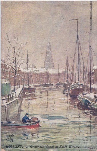 Postcard groningen holland - postcard,