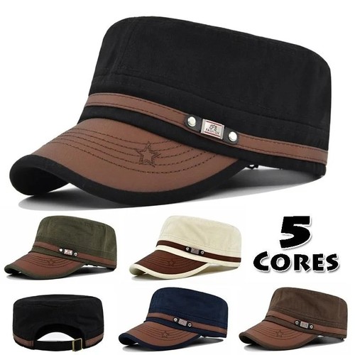 Embroidered flat cap baseball - cap,
