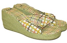 ANIMAL UK 8 WEDGE ESPADRILLES