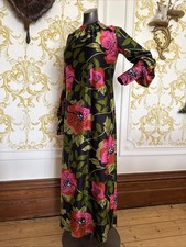 Vintage 1970s Bold Print Maxi