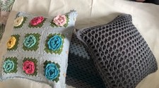 3D and floral crocheted