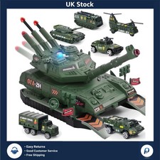 Military Tank Playset with 6