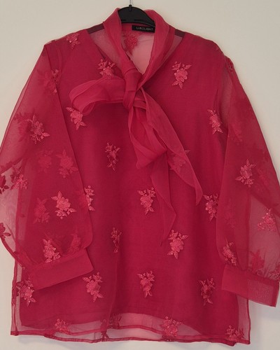 Limelight embroidered sheer - embroidered,