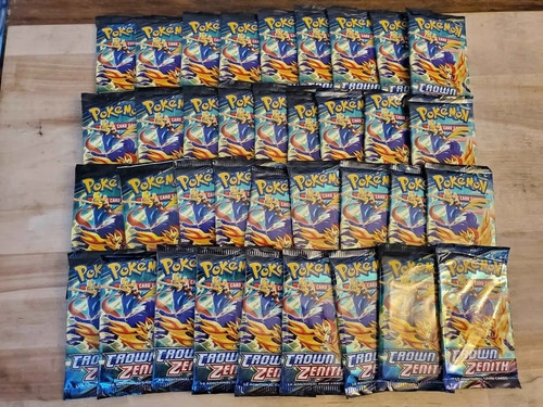 36x sealed pokemon crown - 36x,