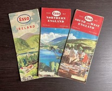 Vintage esso road maps 3 - esso,