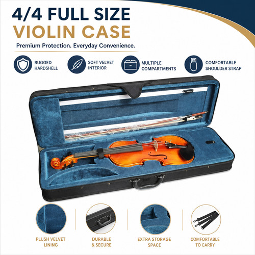 Advanced violin case - 4/4,