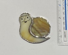 Stained Glass Snail. Sun